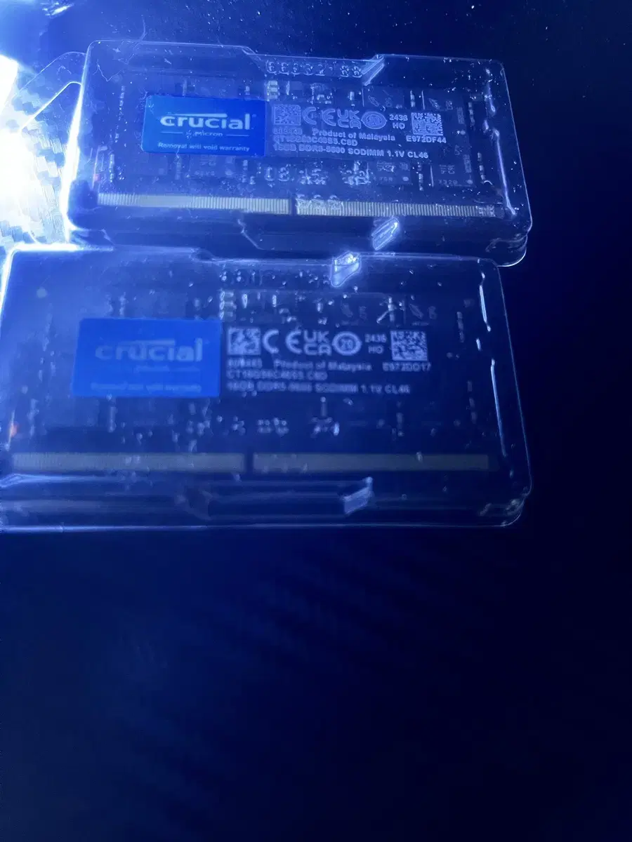 마이크론 노트북 램 ddr5-5600 32기가(16*2) 직거래만